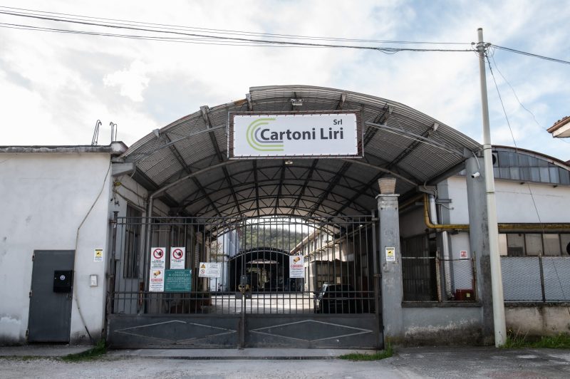 Cartoni sul Liri Srl - Ingresso principale